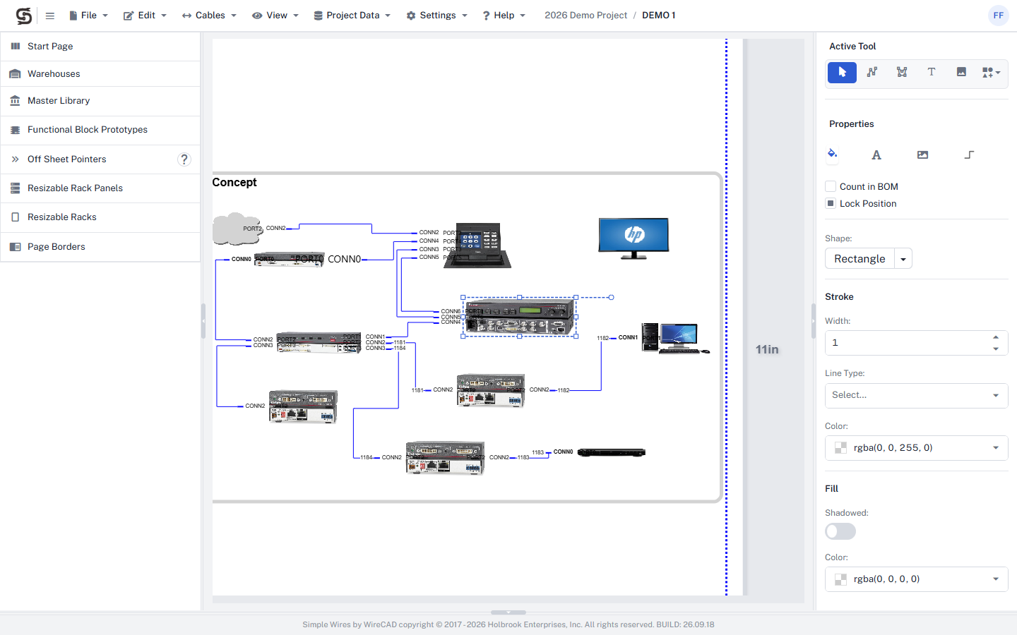 The drawing editor in the Paper theme
