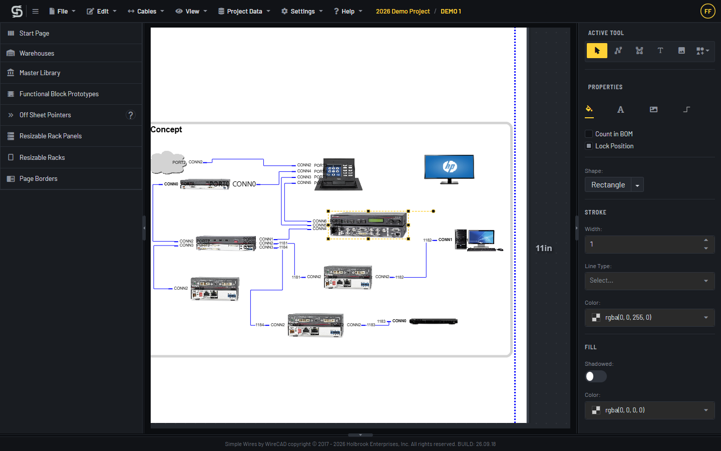 The drawing editor in the Studio theme